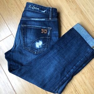 Joe’s Cropped Ex-Lover Jeans Gemma sz 26